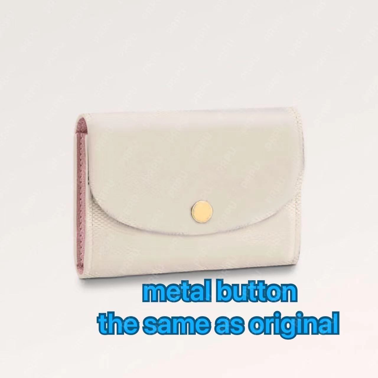 Designer wallet card holder coin purse women classic vintage mini wallet pouch luxury short wallets Pocket clutch handbags woc PRPU long wallets fashion