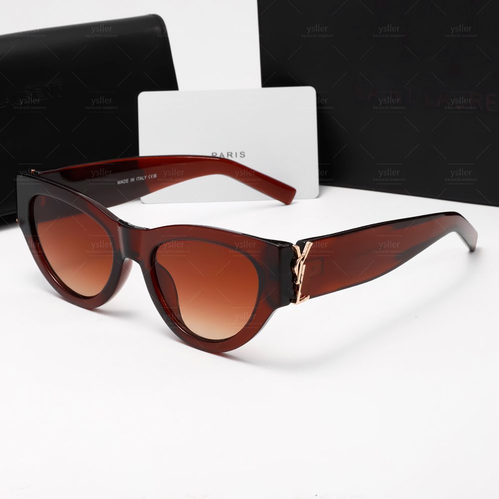 Sunglasses designer sunglasses Y L women for luxury sunglasses fashion high quality glasses UV400 design curved Lenses shades travel manners sunglasses gifts box - 2 of 8