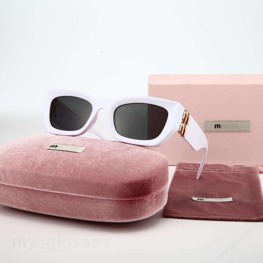 With Box Designer Cat Eye Sunglasses Oval Silhouette Retro Slim Narrow Rectangle Acetate Frame Mirror Reflective Lens UV400 Protection Fashion Glasses For Women - 7 of 9
