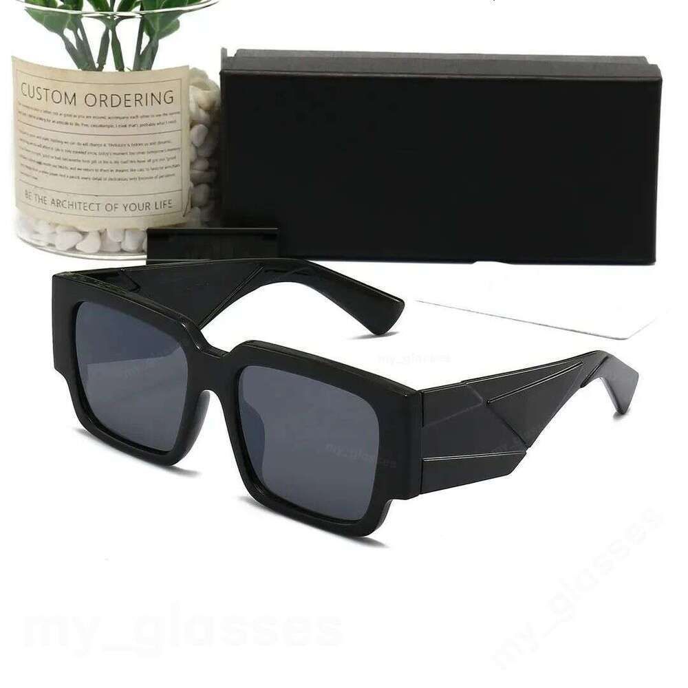 Luxury Designer Sunglasses Symbole Triangular Signature Angular Frame UV400 Protection Anti Glare Eyewear for Men Women Fashion PR17WS Sun Glasses with Box - 6 of 9