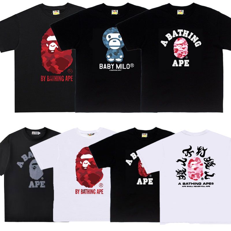 bap t shirt designer shirt exquisite t shirt heavyweight 300g 100% cotton tshirt luxurious graphic tee summer comfortable designer shirts - 2 of 5