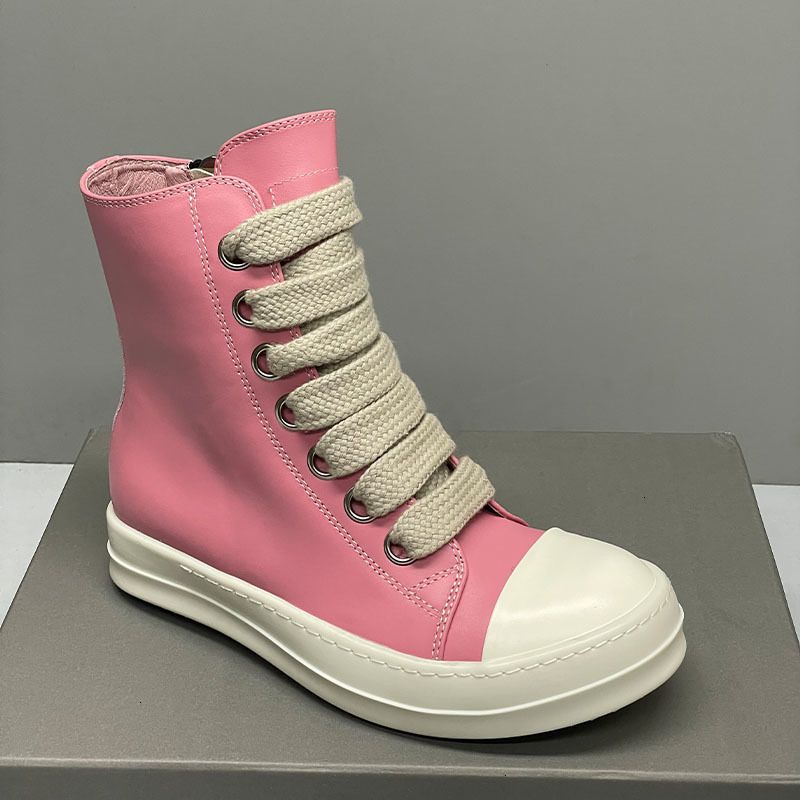 mens vintage sneakers designer canvas boot leather boots lace up sneaker suede Chunky platform shoes ankle boots1124 - 4 of 8