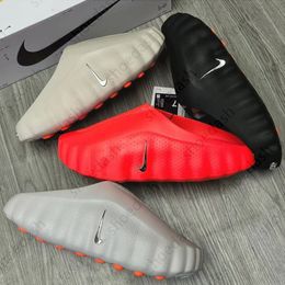 Designer Mind 001 002 Running for Men Women Pre-match Tech Comfortable Slippers Bone Solar Red Black Chrome Light Smoke Grey Fashion Shoes top quality - guangzhoubuy