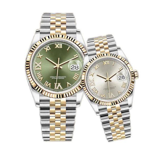 ZDR-women watch 2813 movement 31mm quartz 36mm automatic stainless steel Couples watches waterproof Wristwatches Luminous montre de luxe gifts - Watches - guangzhoubuy
