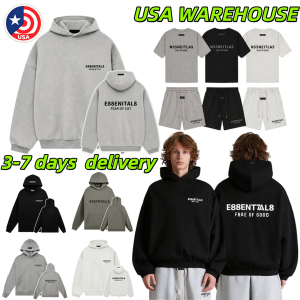 Hoodie Mens Classic Style Designer Tracksuit Men Hoodies Silicone Monogram Print Tracksuits Shorts T Shirt Mens Designer Sweatpant High Street Daily Sweatshirt - Apparel - guangzhoubuy