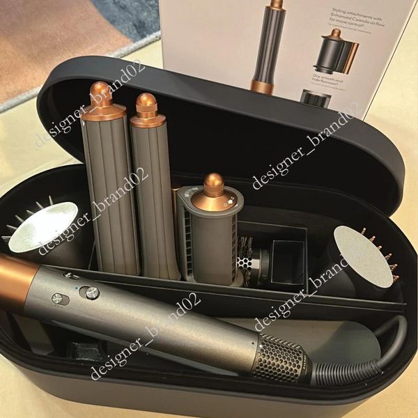 Hair Airwrap Hair Curler Complete Long Curling Iron Origin Multi-styler Dryer Straightener C0-anda 2x Hot Air Styler Auto Hair Dryer Flat Iron Salon Professional - Hair Products - guangzhoubuy