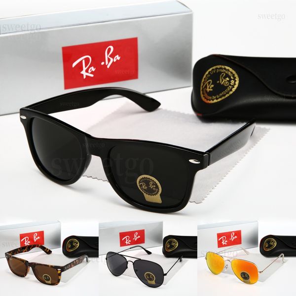 With Box Luxury Sunglasses UV400 Protection Polarized Option Glasses Polished Silver Frame Designer Sunglasses Outdoor Flying Beach Sunglasses For Women Men - Bags, Shoes & Accs - guangzhoubuy