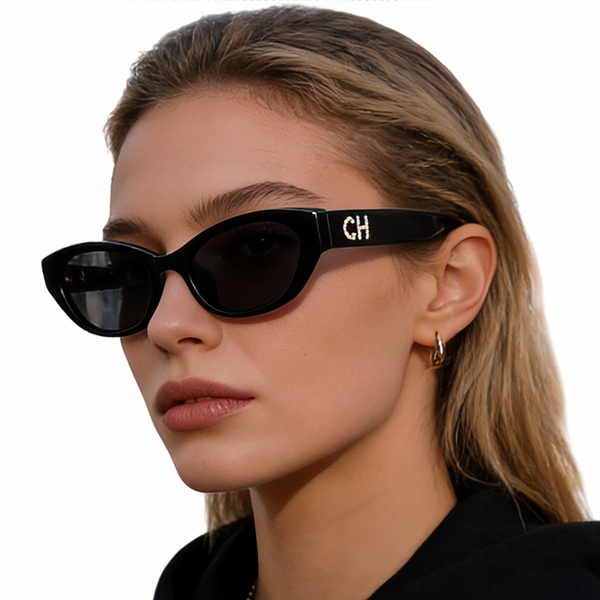 2026 New Designer Sunglasses Women Trend Cat Eye Curved Surface Lens Glasses Shining Men Womens Luxury shades sun glasses for women Y2K spicy girl with box - Fashion Accessories - guangzhoubuy