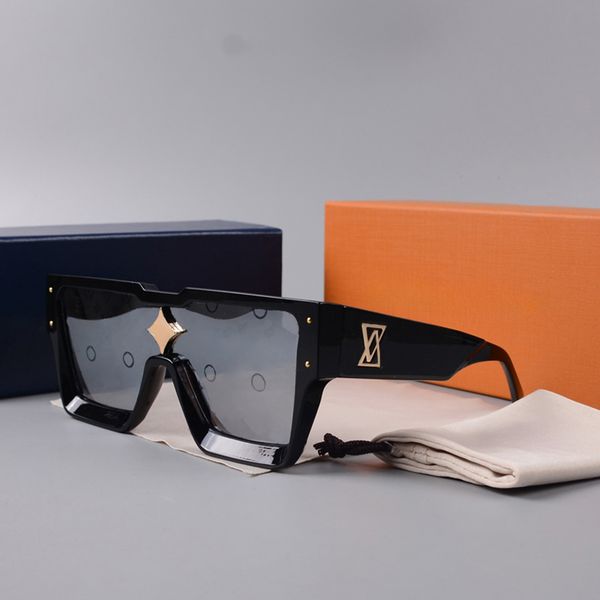 Designer Sunglasses Man Sunglasses Woman Fashion Glasses Rectangle Big Full Frame Letter Design for Man Women 5 Option Top Quality - Bags, Shoes & Accs - guangzhoubuy