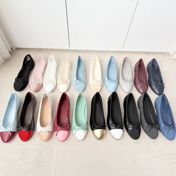 Free Shipping Mesh Flats Designer Ballerine Shoes Classic Women Bow Sandals Slides Fashion Ballet Flat Summer Party Dress Shoes 1057 - Shoes & Accessories - guangzhoubuy
