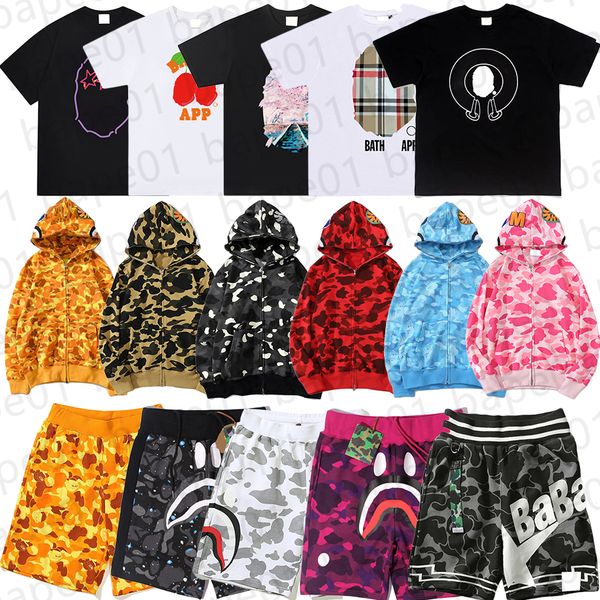 bapeshoodie t shirt designer shirt mens hoodies mens bapesshirts designer t shirts womens bapestshirt tees hoodie summer street clothes fashion tees asian size - Apparel - guangzhoubuy