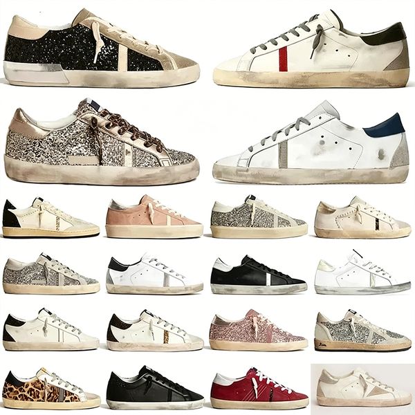 Leather Super Star Shoes For Men Women Designer Casual Shoes Women Dirtys Sneakers Lace Up Low Top Runners Sport Shoes Classic White Training 1026 - Shoes & Accessories - guangzhoubuy