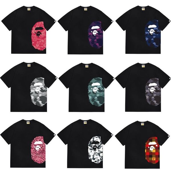 Fashion casual breathable oversize loose short sleeve designer shirts men women t shirt Letters Printed Vintage Washed Round-Neck tshirt - Apparel - guangzhoubuy