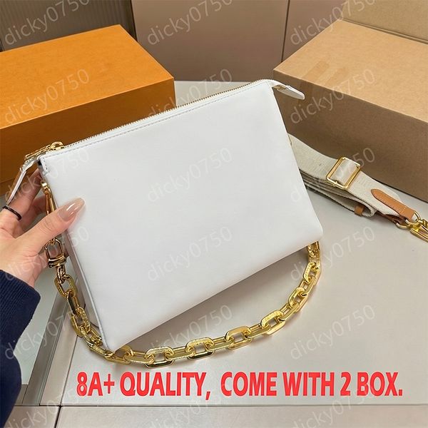 Designer Luxury Style Puffy Envelope Clutch Women's Thick Chain Crossbody Bag Coussin Quilted Shoulder Purse Evening Handbags Premium Quilted wedding guest clutch - Bags, Luggage & Accessories - guangzhoubuy