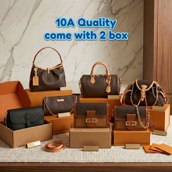 Vintage Designer Bags For Women Luxury Crossbody Handbags Totes Classic Metal Corner Shoulder Purses Retro Box Bag Fashion Messenger Bag With Box Womans Purse PRPU - Bags, Luggage & Accessories - guangzhoubuy