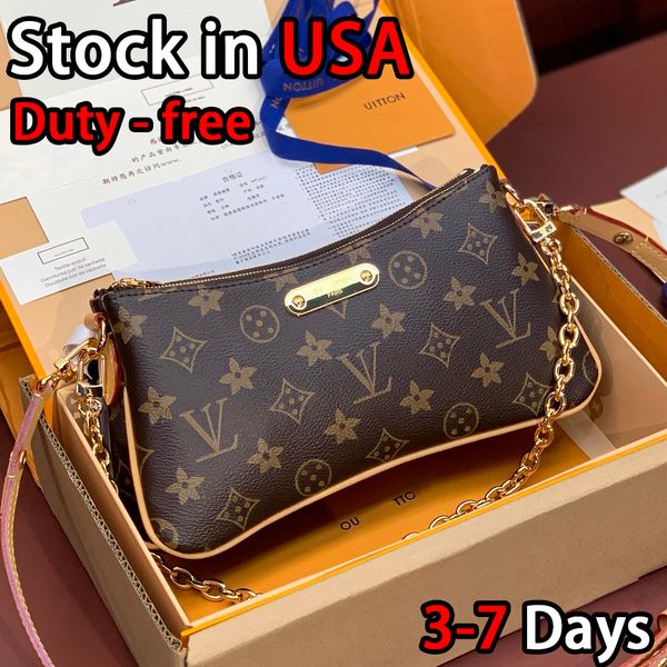 10A Top quality Designer Bag Fashion pochette Liv bag Shoulder bag women Leather Embossed bag Old Flower Handbags Designer purse - Bags, Luggage & Accessories - guangzhoubuy
