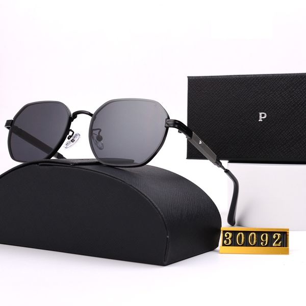 Designer Sunglasses Mens Womens Brand luxury Metal Frame Polarized Classic eyeglasses black vintage summer Outdoor shades eyeglasses with box - Bags, Shoes & Accs - guangzhoubuy