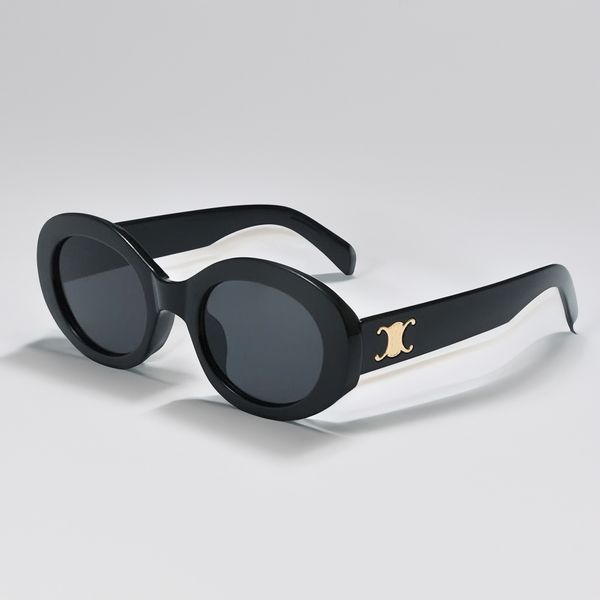 Fashion Luxury Designer Sunglasses Brand Men's and Women's Small Squeezed Frame Glasses Premium UV 400 Polarized Sunglasses - Bags, Shoes & Accs - guangzhoubuy