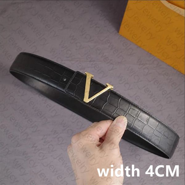 Real Leather Designer Belt Woman Belts Man Smooth Buckle Width 2.5cm & 4.0cm Cowskin Classic Golden Silver Color Letters Design - Fashion Accessories - guangzhoubuy
