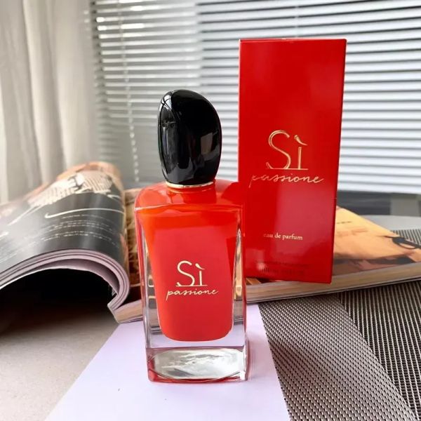 Brand Perfumes 100ml Meet SI Perfume for Women Longlasting EDP Glamorous Ladies Premium Spray Pink-Red SI Fragrance - Health & Beauty - guangzhoubuy