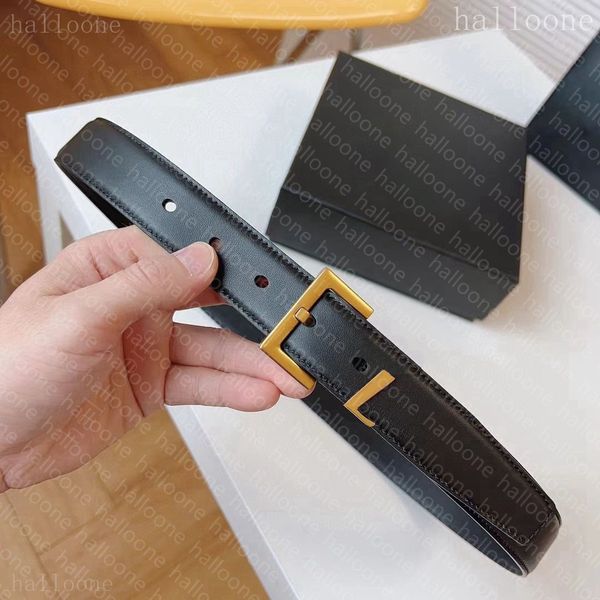 Classic woman belt Mens Width 3.0cm belt For Women With box lady mirror hight quality Luxurys designer belts womens man Gift black white Genuine Leather buckle Belt - Fashion Accessories - guangzhoubuy