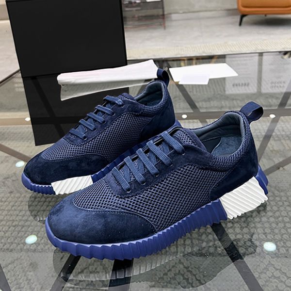 Designer Bouncing Sneakers Luxury Leather Mens Shoes Suede Trainers Fashion Jet Sneaker Breathable Outdoor Sports Casual Shoes 959 - Shoes & Accessories - guangzhoubuy